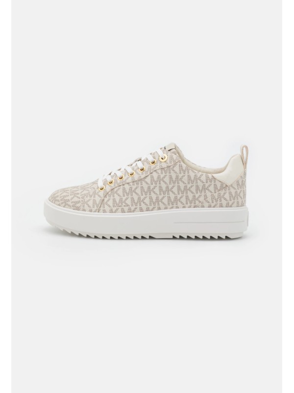 Michael Kors Emmett Lace Up Sneakers	vanilla