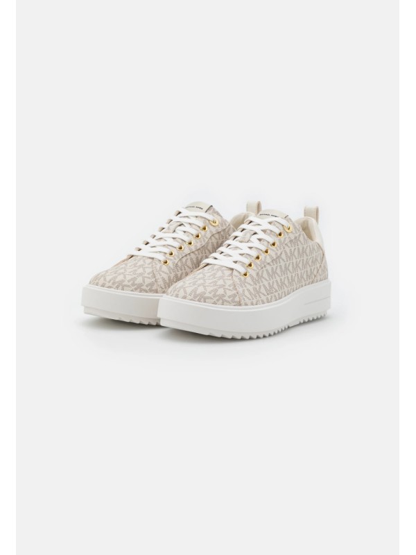 Michael Kors Emmett Lace Up Sneakers	vanilla