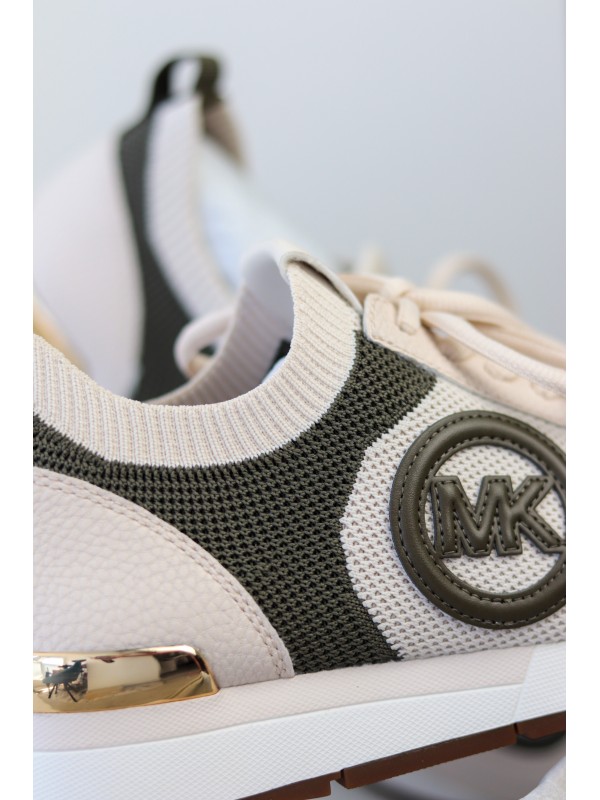 Кросівки Michael Kors JENKINS Knit Trainer Olive/beige