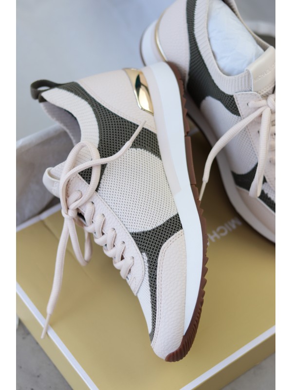 Кросівки Michael Kors JENKINS Knit Trainer Olive/beige