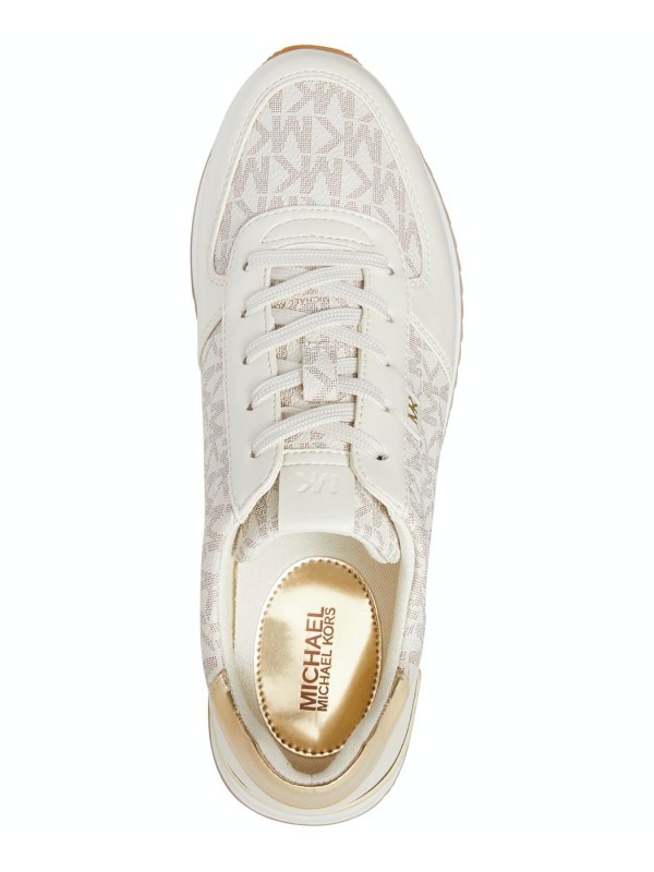 Кроссовки Michael Kors Women's Monique sneakers vanilla Logo