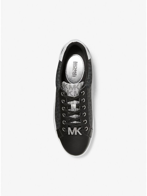 Кеди Michael Kors Poppy Trainer Black logo