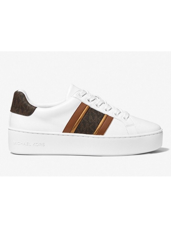 Кеди Michael Kors Poppy Trainer White/Brown