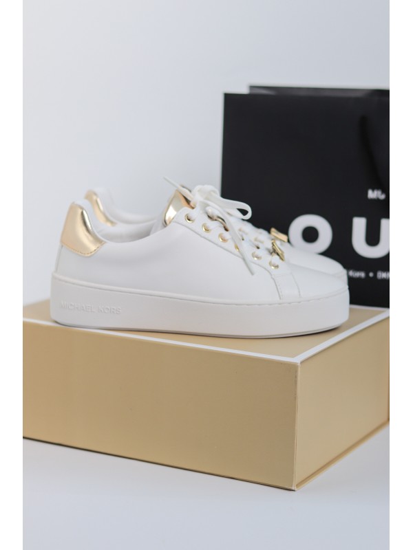 Кеды Michael Kors Poppy Trainer solid white