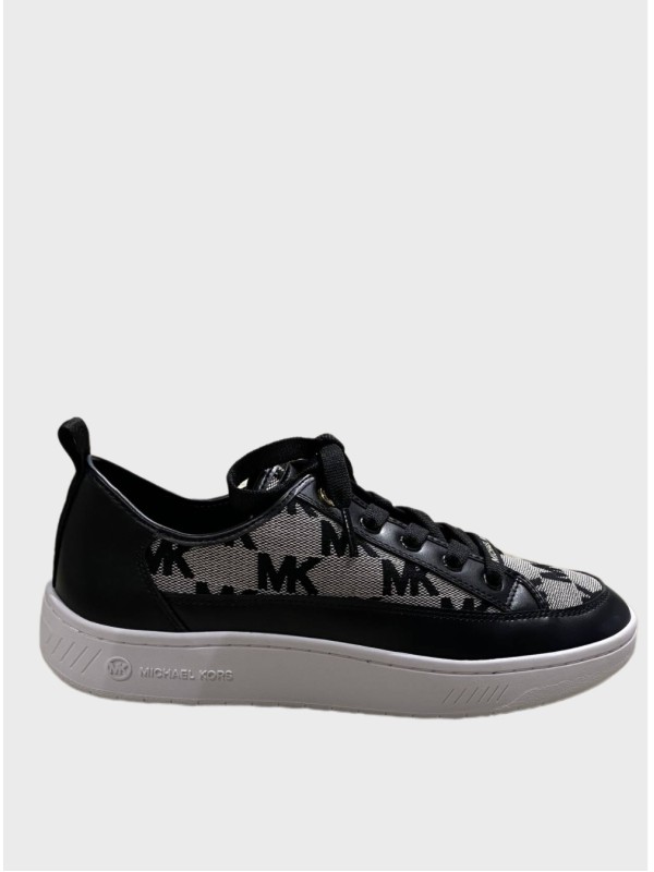 Кеди Michael Kors Shea Lace Up Black Logo