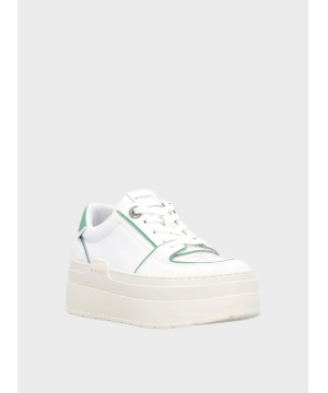 Кросівки Pinko Greta 01 Calf Leather White/Green