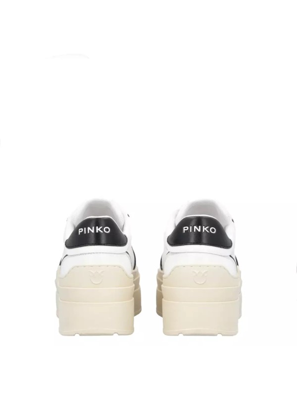 Кросівки Pinko Greta 01 Calf Leather White/Black