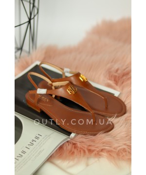 Босонжки Ralph Lauren Ellington Flat, Brown