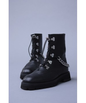 Осінні черевики the.Afina boots Chain Black