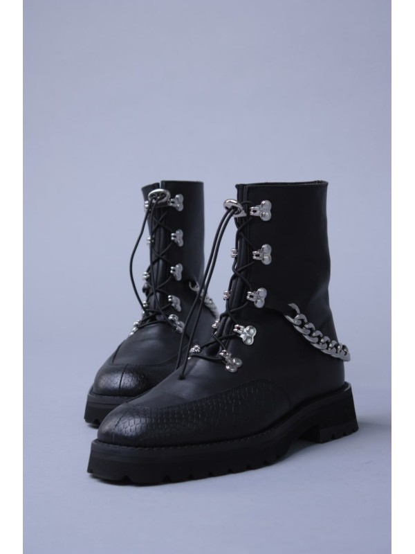 Осенние ботинки the.Afina boots Chain Black