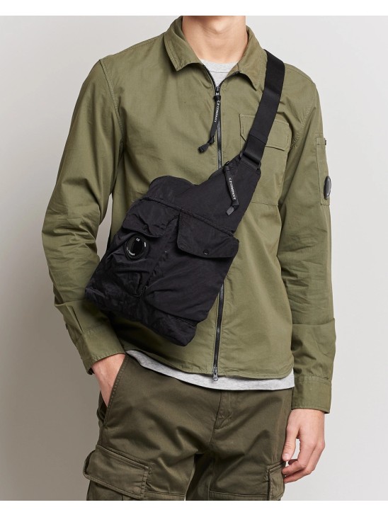 Сумка C.P. Company Nylon B Shoulder Bag Black
