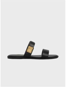 Босоніжки Charles & Keith Dove Double-Strap Black