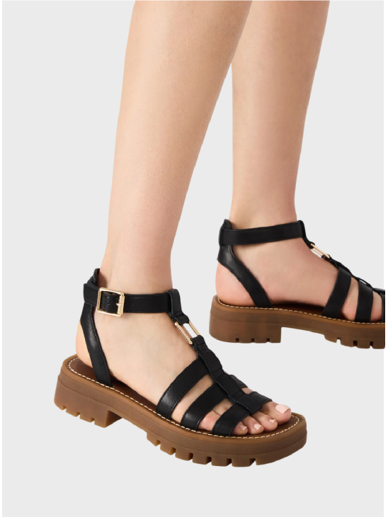 Босоніжки Steve Madden Jarelli Leather Black