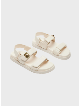 Босоножки Steve Madden Mona Bone Leather White