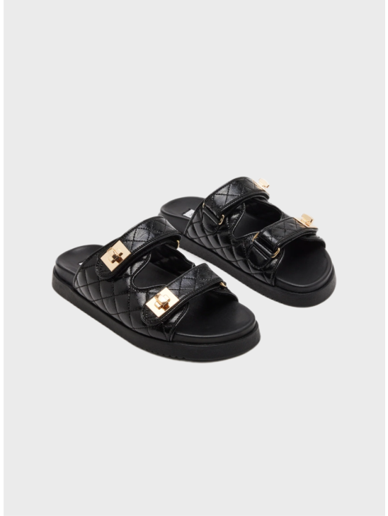 Шльопанці Steve Madden Schmona Black