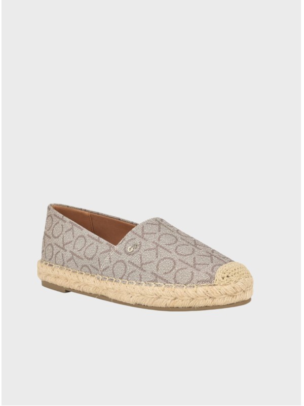 Еспадрильї Calvin Klein Popular slip on Taupe Logo