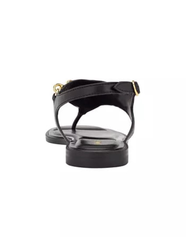 Босоножки Guess Rissy T Strap and Hardware Flat, Black