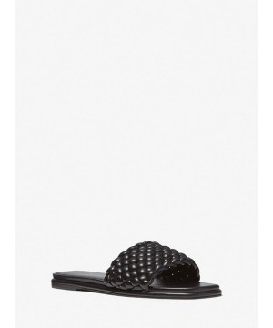 Cлайды Michael Kors Amelia Braided, Black