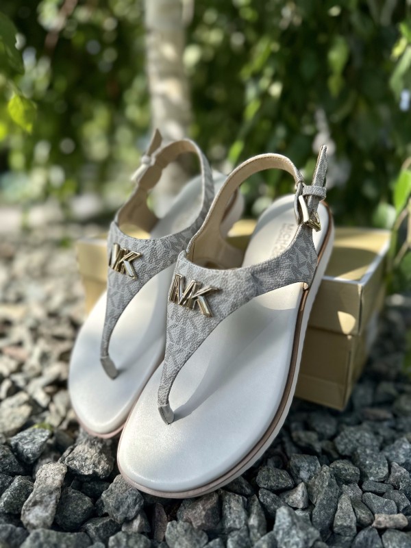 Босоніжки Michael Kors Jilly Flat, Vanilla Logo