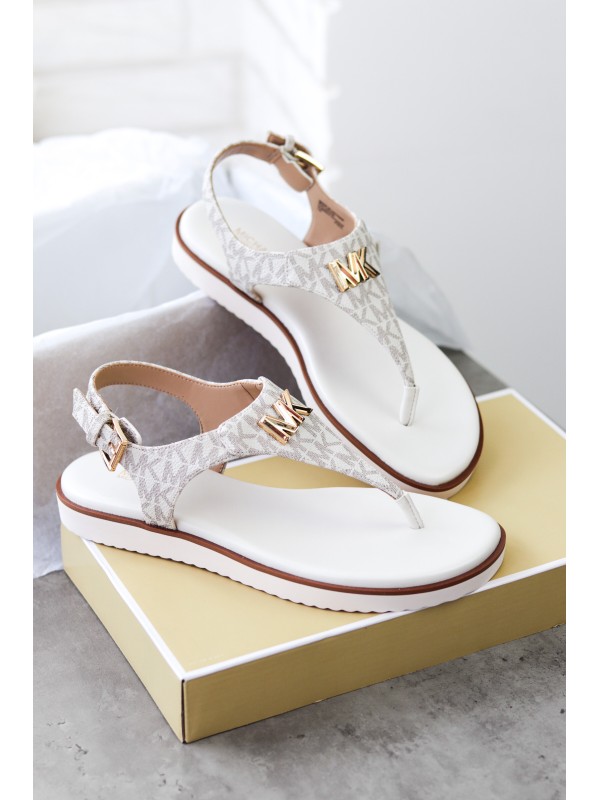 Босоніжки Michael Kors Jilly Flat, Vanilla Logo