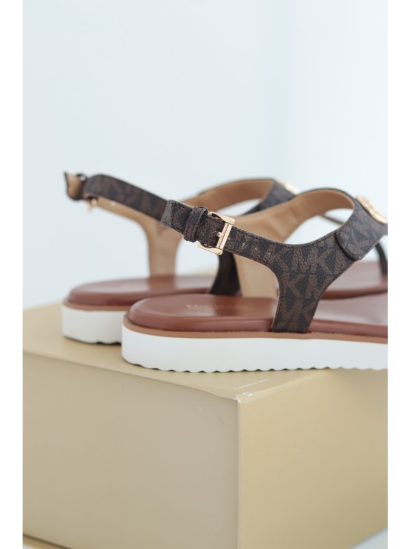 Босоножки Michael Kors Judy Thong, Brown Logo