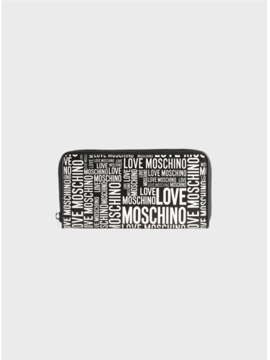 Гаманець Love Moschino Allover Black