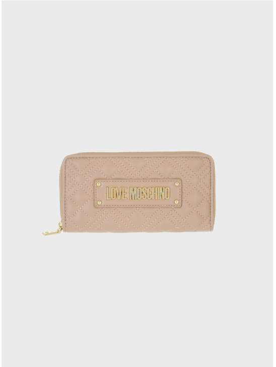 Кошелек Love Moschino Quilted Beige