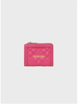 Кошелек Love Moschino SLG Quilted Fuxia
