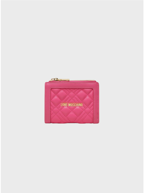 Кошелек Love Moschino SLG Quilted Fuxia