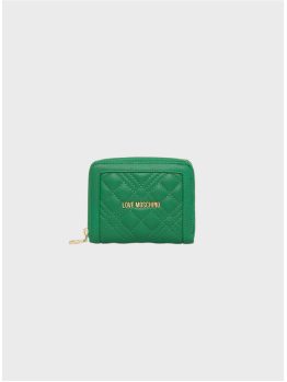 Кошелек Love Moschino SLG Quilted Green