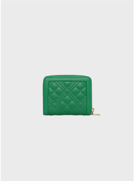 Кошелек Love Moschino SLG Quilted Green