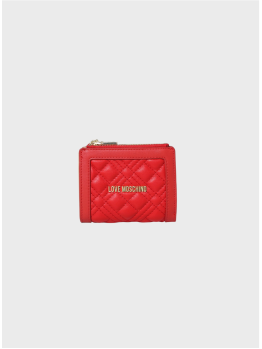 Кошелек Love Moschino SLG Quilted Red