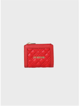 Кошелек Love Moschino SLG Quilted Red
