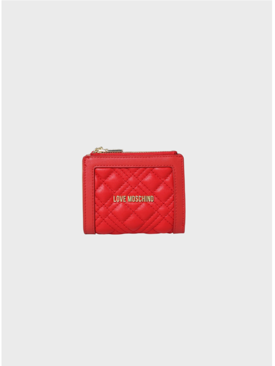Кошелек Love Moschino SLG Quilted Red