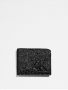 Мужской кошелек Calvin Klein Pebble Leather Slim Bifold Wallet