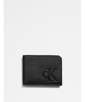 Чоловічий гаманець Calvin Klein Pebble Leather Slim Bifold Wallet