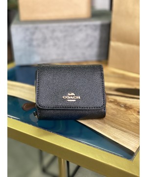 Гаманець Coach Signature Black Leather