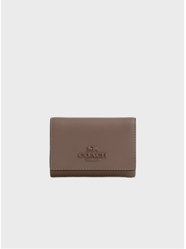 Женский кошелек Coach Micro Beige