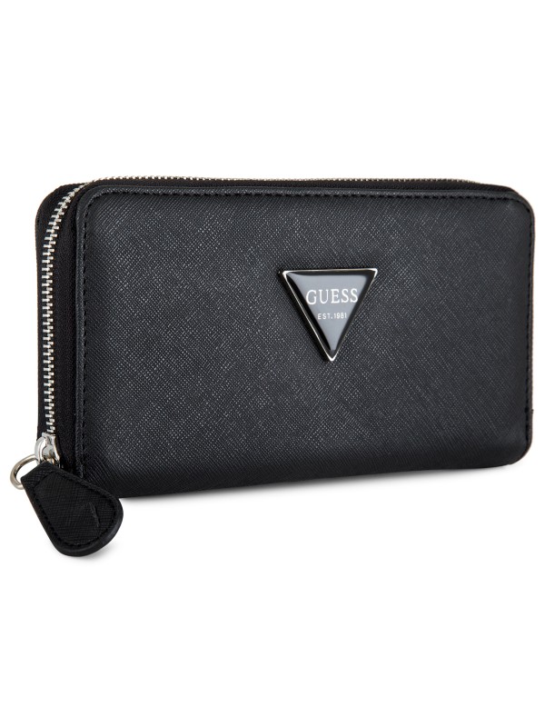 Кошелек GUESS ABREE ZIP-AROUND WALLET Black