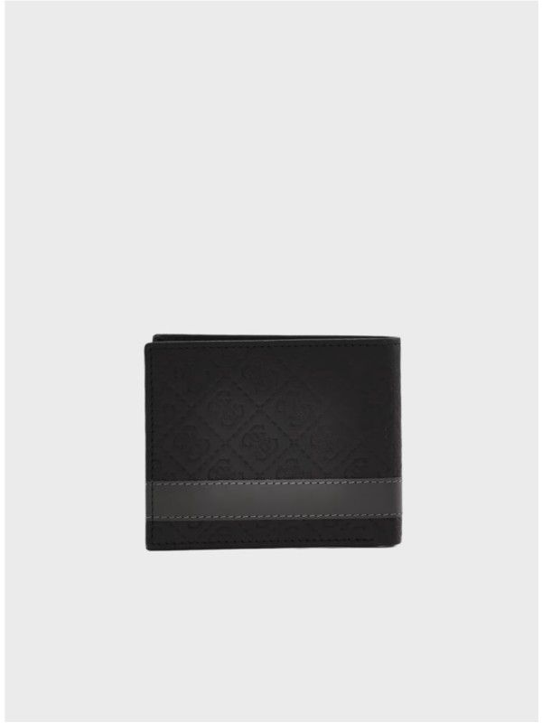 Чоловічий гаманець Guess Mesa Quattro G Billfold Black