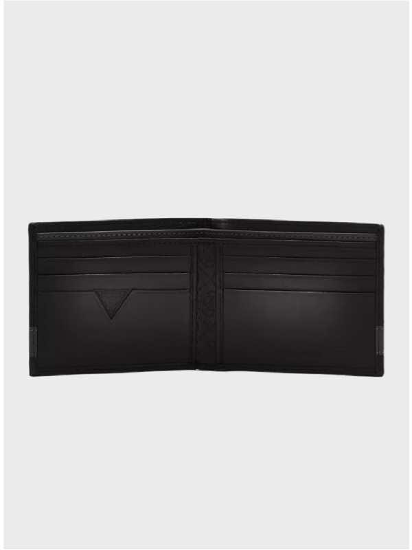 Чоловічий гаманець Guess Mesa Quattro G Billfold Black