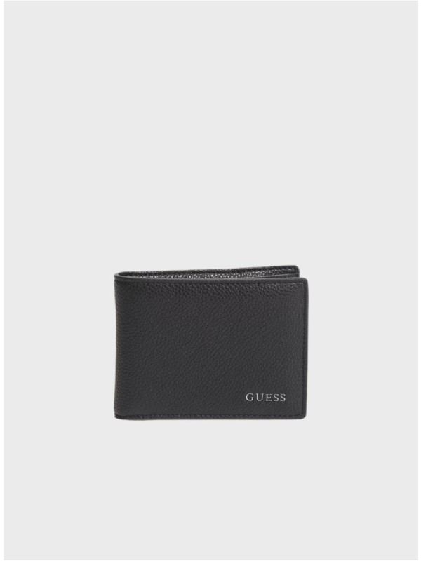 Чоловічий гаманець Guess Billfold Pull Out Card Case Black