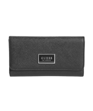 Кошелек GUESS Abree Saffiano Slim Wallet Black