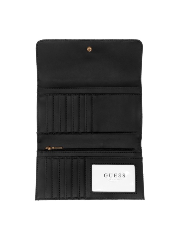 Кошелек GUESS Fantine Large Flap Wallet Black