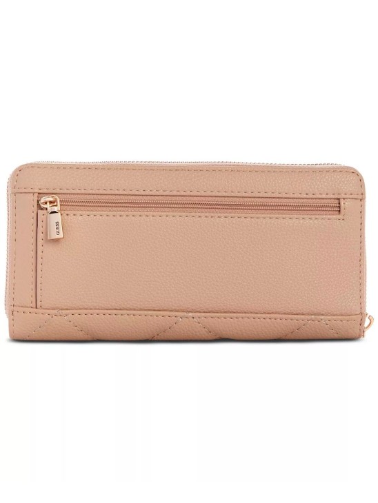 Гаманець GUESS Fantine Large Zip Around Wallet Light Rum