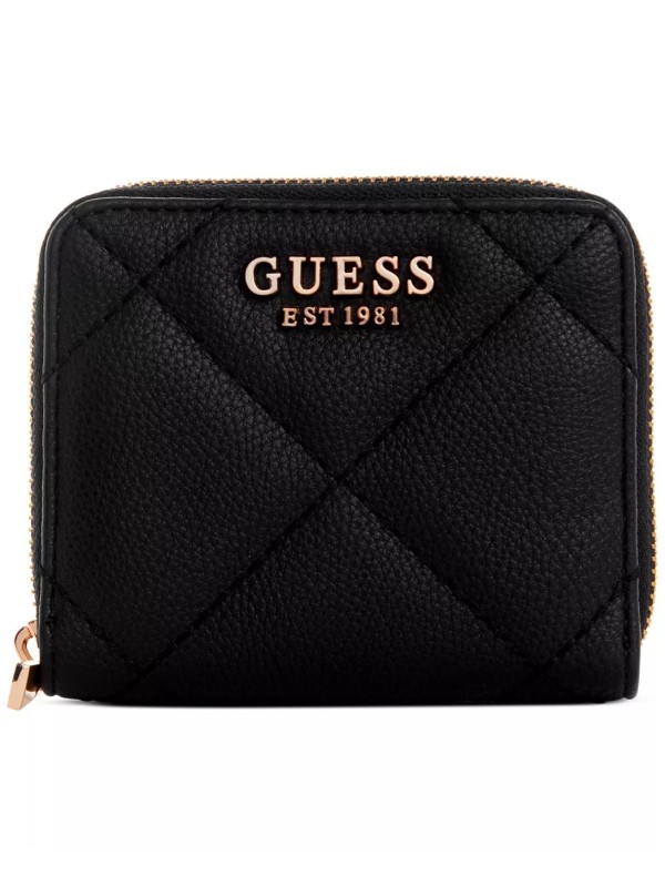 Гаманець GUESS Fantine Small Zip Around Wallet Black