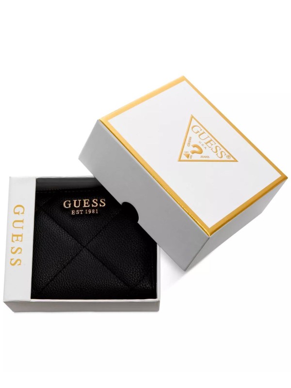 Кошелек GUESS Fantine Small Zip Around Wallet Black