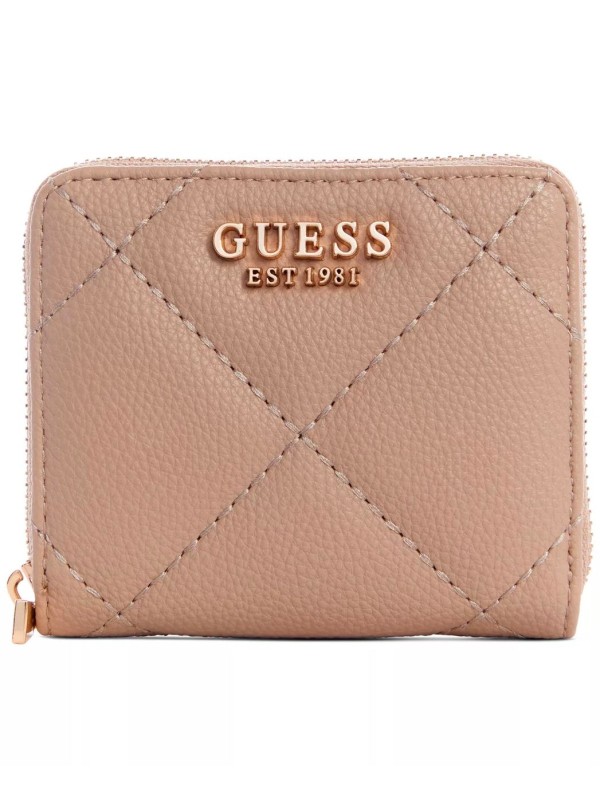 Кошелек GUESS Fantine Small Zip Around Wallet Light Rum