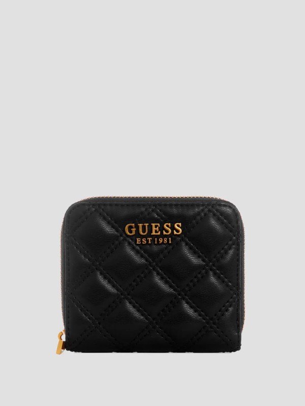 Гаманець GUESS Giully Small Zip-Around Wallet Black