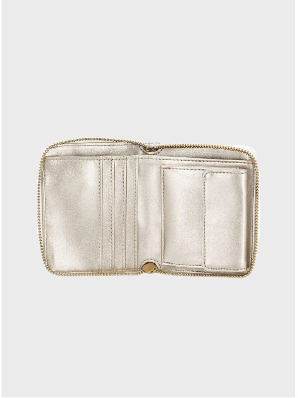 Кошелек Guess Giully Small Zip-Around Wallet White